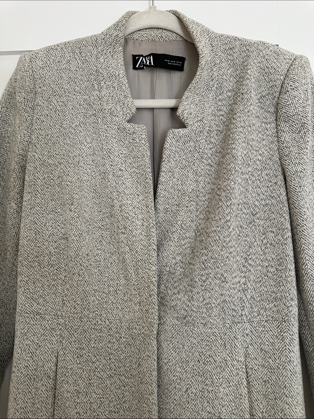 Zara Gray Coat - Picture 2 of 3